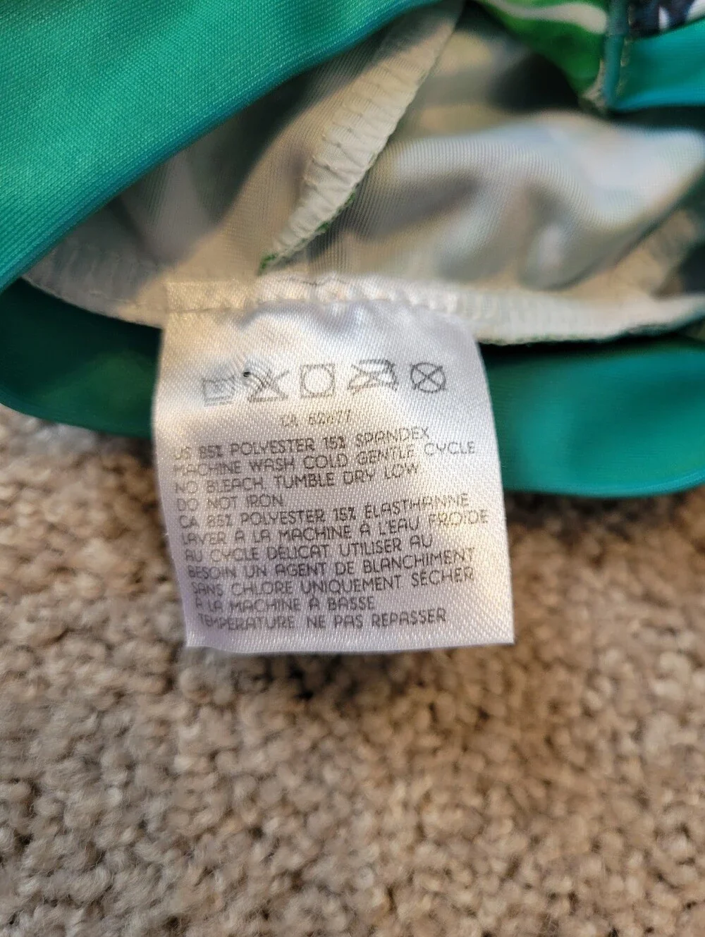 Honeysuckle Swim Co Full Zipper Sunsuit 0-6 Months